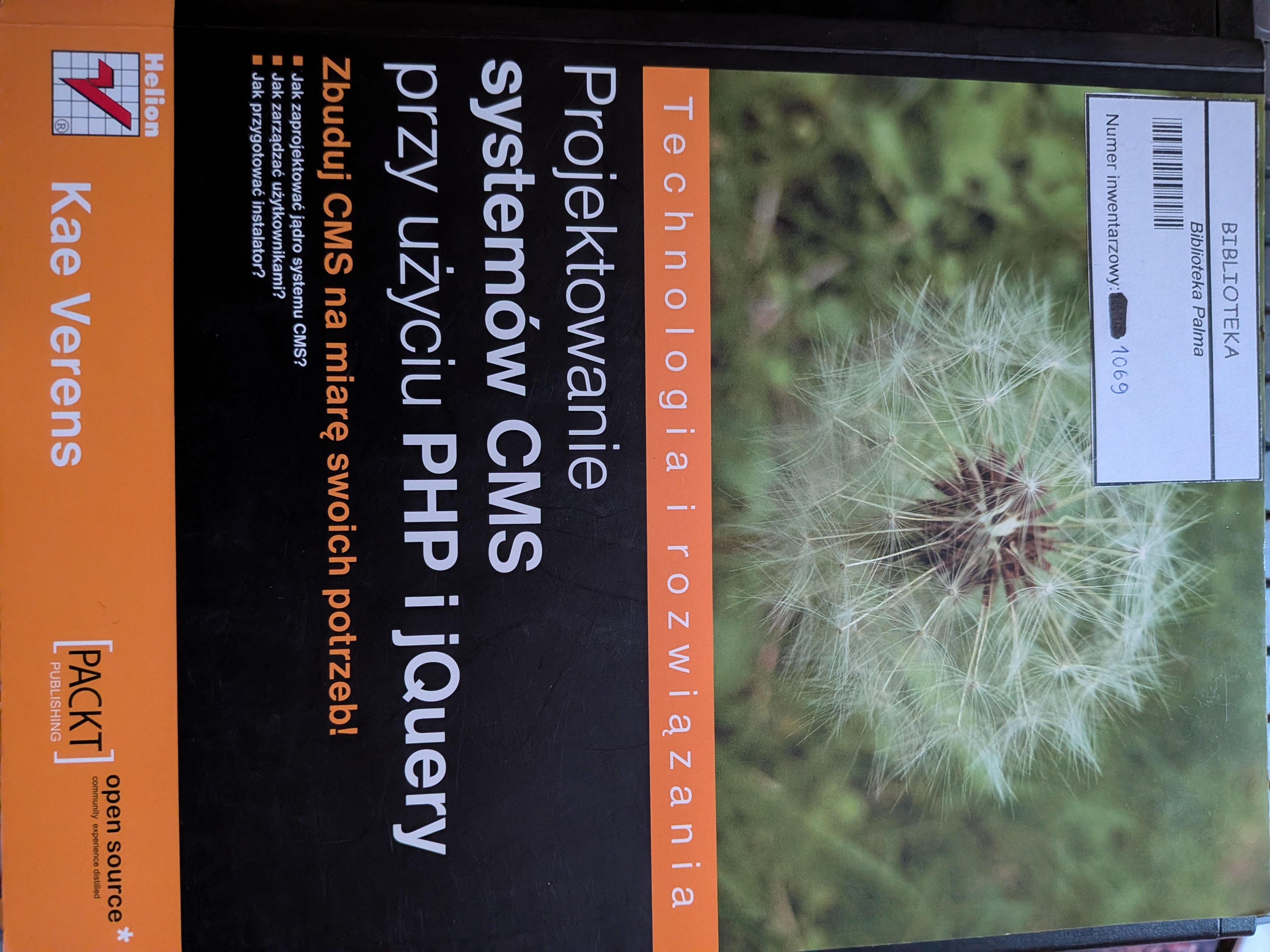 Projektowanie systemów CMS przy użyciu PHP i jQuery